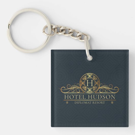 Hotel Luxury Business Schlüsselanhänger (Vorderseite)