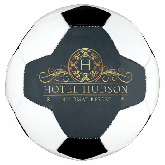 Hotel Luxus Marketing Material Fußball (Vorderseite)
