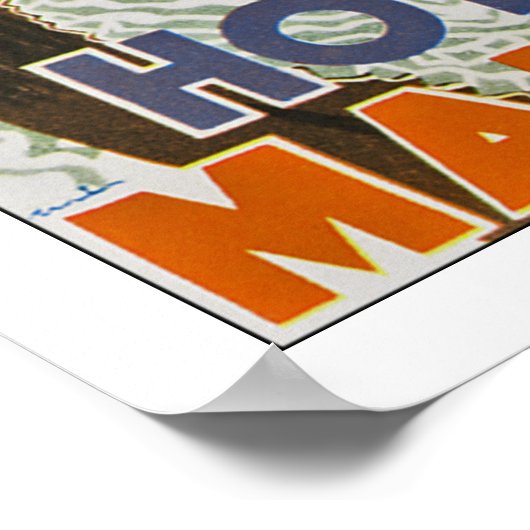 Hotel Madrid Poster (Ecke)