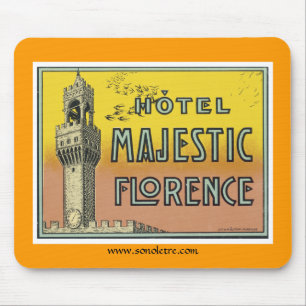 Hotel Majestic Florence Mousepad