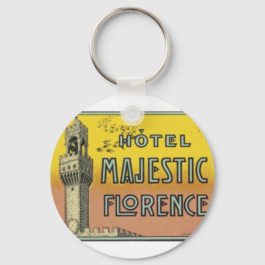 Hotel Majestic Florence Schlüsselanhänger (Vorderseite)