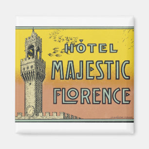 Hotel Majestic Florenz Magnet