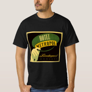 Hotel Metropol Budapest Ungarn Page-Hut T-Shirt