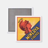 Hotel Minerva Firenze Magnet (Vorderseite/Rückseite)