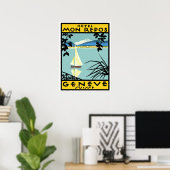 Hotel Mon Repos (Genf - Schweiz) Poster (Heimbüro)