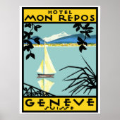 Hotel Mon Repos (Genf - Schweiz) Poster (Vorne)