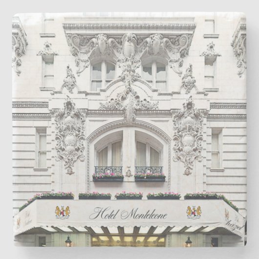 Hotel Monteleone, Hotel Monteleone Untersetzer, Steinuntersetzer (Vorderseite)