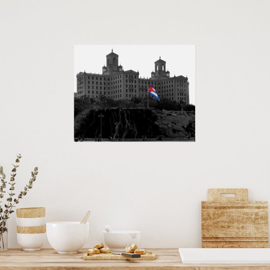 Hotel Nacional De Cuba Poster (Küche)