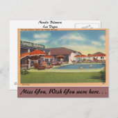 Hotel Nevadas, Nevada Biltmore, Las Vegas Postkarte (Vorne/Hinten)