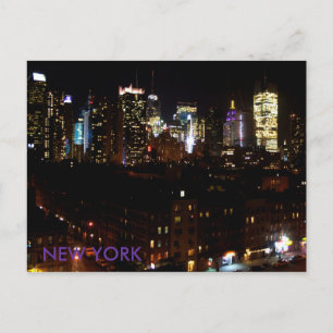 Hotel, NEW YORK Postkarte