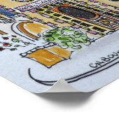 Hotel Normandy | Frankreich Poster (Ecke)