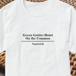 Hotel oder Restaurant Name T - Shirt