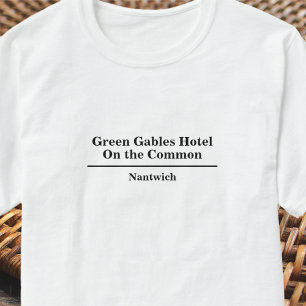 Hotel oder Restaurant Name T - Shirt