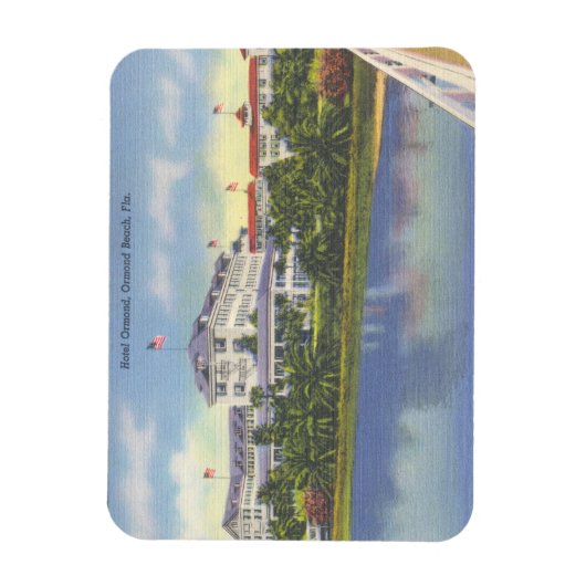 Hotel Ormond, Ormond Beach Florida Magnet (Vertikal)