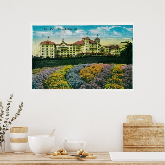 Hotel Potter and Grounds Poster (Küche)