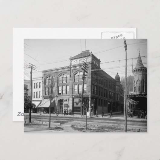 Hotel Pullman — Hot Springs, Arkansas: 1900 Postkarte (Vorne/Hinten)