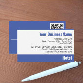 Hotel QR Code Business Card Visitenkarte