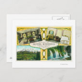 Hotel Redding Räume Ausblicke mit Landschaftlichen Postkarte (Vorne/Hinten)