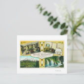 Hotel Redding Räume Ausblicke mit Landschaftlichen Postkarte (Stehend Vorderseite)