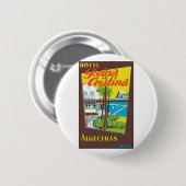 Hotel Reina Cristina ~ Algeciras Button (Vorne & Hinten)
