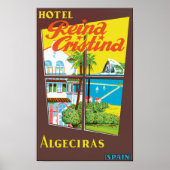 Hotel Reina Cristina ~ Algeciras Poster (Vorne)