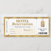 Hotel Reservation Stayation Gold Zertifikat Einladung (Vorderseite)