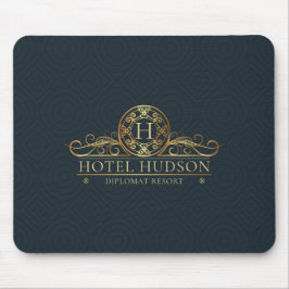 Hotel Resort Branding Luxus Mit Monogramm Mousepad