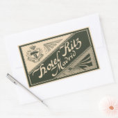 Hotel Ritz (Madrid-Spain) Rechteckiger Aufkleber (Umschlag)