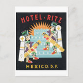 Hotel Ritz Mexico, D.F. Postkarte (Vorderseite)