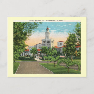 Hotel Rolyat, St. Petersburg, Florida Vintage auf Postkarte