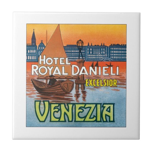 Hotel Royal Danieli Excelsior Venedig Fliese (Vorderseite)