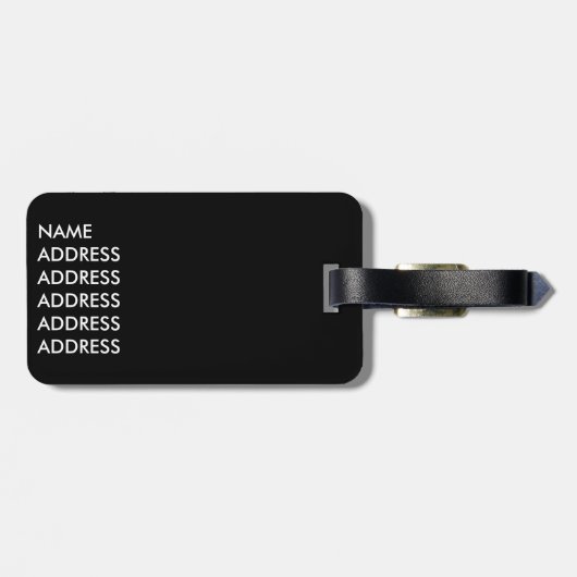 Hotel Sacher Gepäckanhänger (Rückseite horizontal)