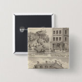 Hotel Saint Nicholas, La Fayette Button (Vorne & Hinten)