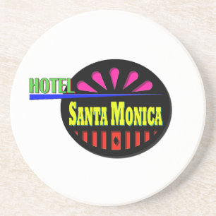 Hotel Santa Monica Untersetzer! Sandstein Untersetzer