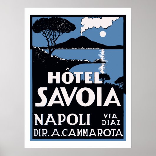 Hotel Savoia (Napoli) Poster (Vorne)
