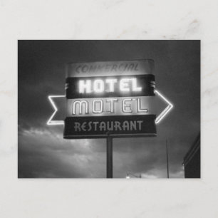 Hotel-Schild, 1942 Postkarte
