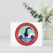 Hotel Schwartzer Bock Wiesbaden Postkarte (Stehend Vorderseite)