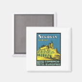 Hotel Segovia Espana Magnet (Vorderseite/Rückseite)
