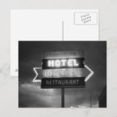 Hotel Sign, 1942 Postkarte (Vorne/Hinten)