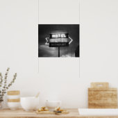 Hotel Sign, 1942. Vintages Foto Poster (Küche)