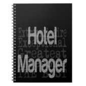 Hotel Sondermanager Notizblock (Vorderseite)