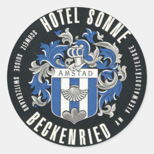 Hotel Sonne Beckenried - Schweizer Aufkleber für R