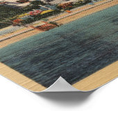 Hotel St. Catherine in Santa Catalina, Kalifornien Poster (Ecke)