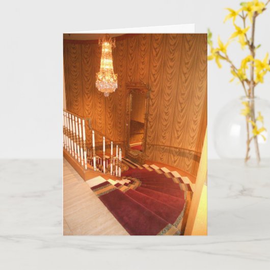 "Hotel St. Paul Treaircase" Geburtskarte Karte (Gelbe Blume)