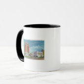 Hotel Statler und NY Staat Office Bldg Tasse (Vorderseite Links)