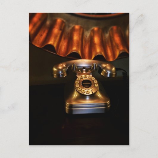 Hotel Telefon Postkarte (Vorderseite)