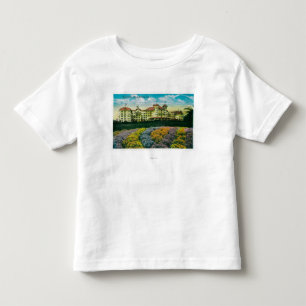 Hotel-Töpfer und Boden Kleinkind T-shirt