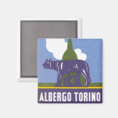 Hotel Torino Magnet (Vorderseite/Rückseite)