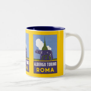 Hotel Torino Zweifarbige Tasse