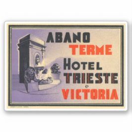 Hotel Trieste Victoria Sticker